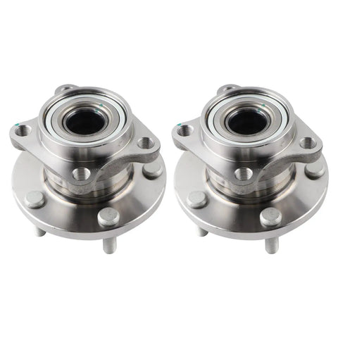 2 Pack Rear Wheel Hub Bearing Assembly For Mazda CX-9 2007 Through 2015 AWD 5 Lug Compatible Replacement Kit Built To Last Heavy Duty OE Style