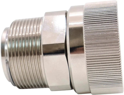 1 Inch NPT Female To 1 Inch NPT Male Fuel Hose Swivel Connector with Brass Fittings