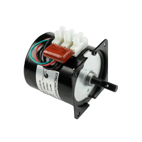 Claw-Pole Permanent Magnet Synchronous Gear Motor With Built-In Gear Reduction And CW CCW 110V 60KTYZ Mini Gearbox front view
