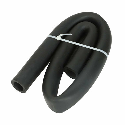 LS swap heater hose set, black 90-degree molded hose, 5/8 in & 3/4 in ID, 4x24 in length