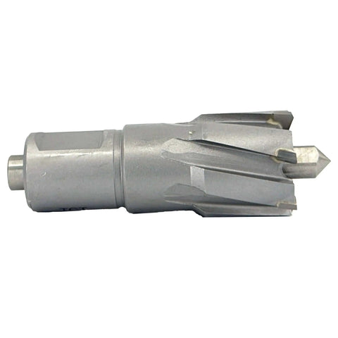 Carbide Tipped Annular Cutter Five Eighth Inch By One Inch For Fast Efficient Metal Hole Drilling With Three Quarters Inch Weldon Shank And Flats