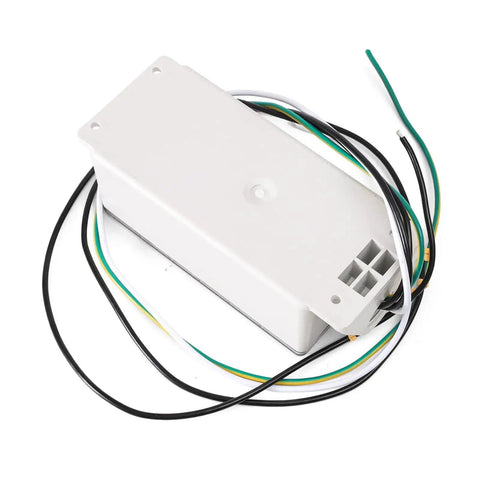 Whole House Surge Protector 140kA Per Phase For 120/240V Load Centers with wiring, white casing, FS140 Replacement