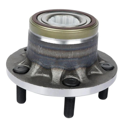 Close-up of a Rear Wheel Hub And Bearing Assembly 512439 for Ford Transit Connect 2010-2013 with ABS 5 lug, OE quality part.