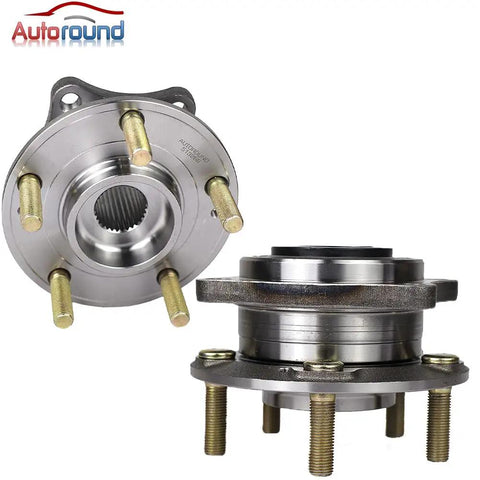 Beefy Wheel Hub And Bearing Assembly Replacement 513266 Front Or AWD Rear For Hyundai Santa Fe Veracruz Kia Sorento 2011-2015 5 Lug Non ABS Pair