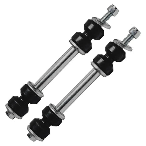 4WD Front End 16Pc Suspension Kit components, sway bar links for Chevy Silverado Sierra GMC Yukon XL Suburban Escalade, close-up view.