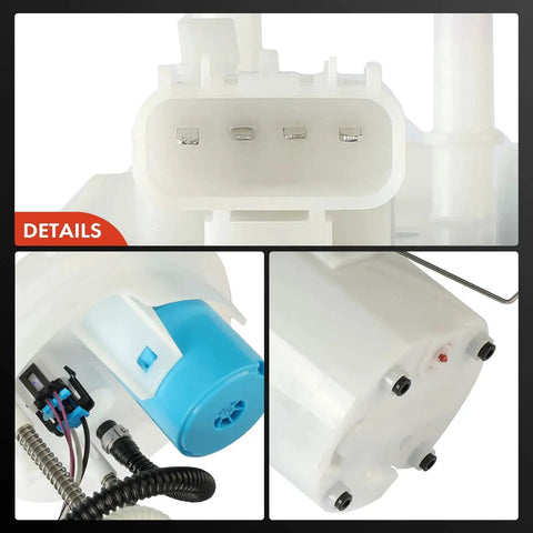 Electric Fuel Pump Module Assembly With Sending Unit For Buick LaCrosse 2011 2013 2014 2015 2016 Regal 2012 Malibu 2013 2015 And Cadillac Models Replacement Fuel Pump close-up details