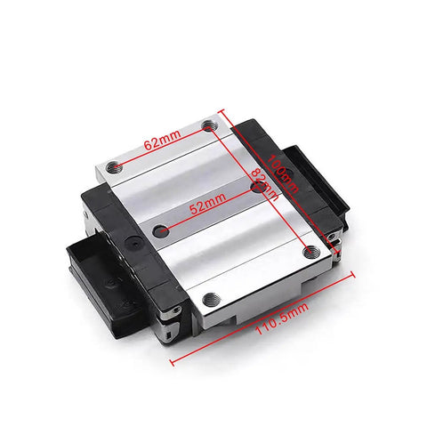 Slide bearing block R165131420 R165131422 R165131320 R165131322 R165139420 R165139422 R165139320 R165139322 Single 1pc sealed ball-bearing linear guide