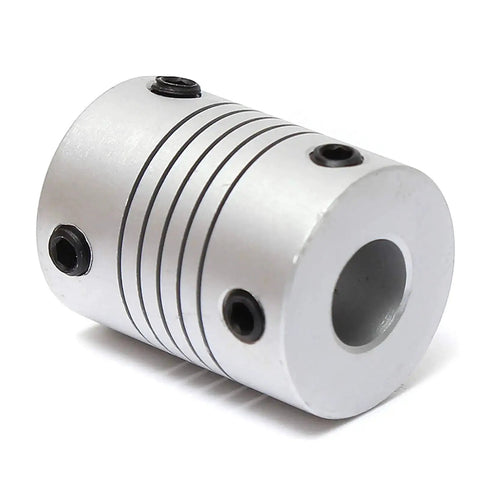 Flexible Aluminum Shaft Couplers For Stepper Motors 8Mm To 10Mm Bore DIY Friendly For CNC And 3D Printer Encoder Joint