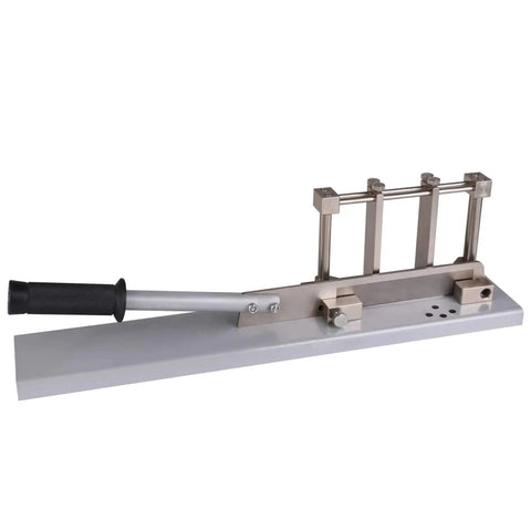 Easy Wire Duct Cutter For Rail Ducts 1 To 100 mm Wide Clean Burr Free Cuts With No Fuss Fast And Accurate 90 Or 45 Degree Angles Silver Finish