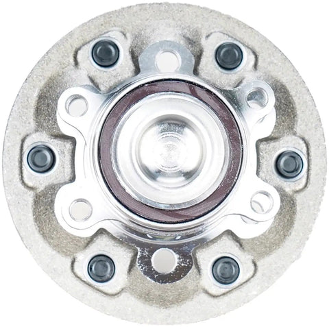 2-Pack Front Wheel Bearing Hub Assembly Kit For Chevy Colorado 2009-2012 And GMC Canyon 2009-2012, front view of hub assembly