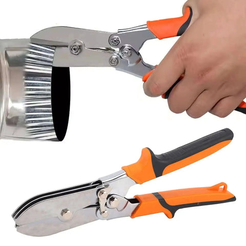 Five Blade Sheet Metal Crimper Pliers Hand Crimping Tool for HVAC ductwork 24 to 28 gauge stainless steel vent duct systems