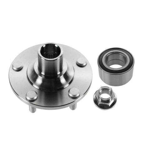 Front Wheel Bearing And Hub Assembly Kit For 2001-2003 Mazda Protege MP3 ES Protege5 MazdaSpeed Easy Install Direct Fit Replacement