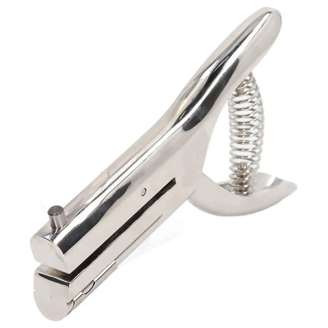Heavy Duty Handheld Hole Punch 6mm Diameter Metal Construction Punches Up To 20 Sheets Ideal For PVC Cards ID Cards And Membership Cards