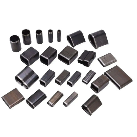 Versatile Hollow Punch Cutter Set With 24 Shape Styles For Small Leather Craft Projects displayed on a white background