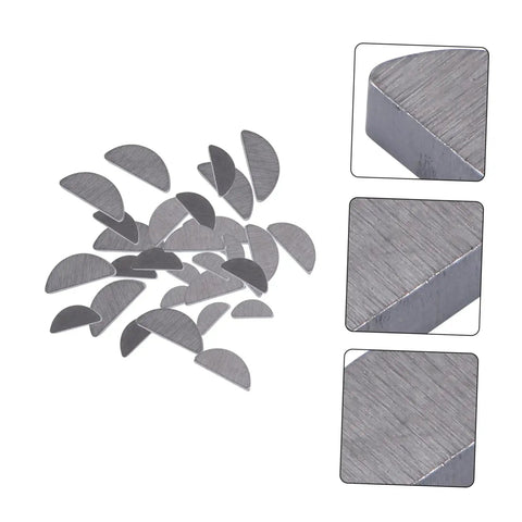 Stainless Steel Woodruff Key Set 80 Pcs 8 Sizes SAE Fasteners For Pulleys And Drive Shafts Hub Adjustment Mechanical Industry Hardware Heavy Duty Kit With Semicircle Style Fasteners