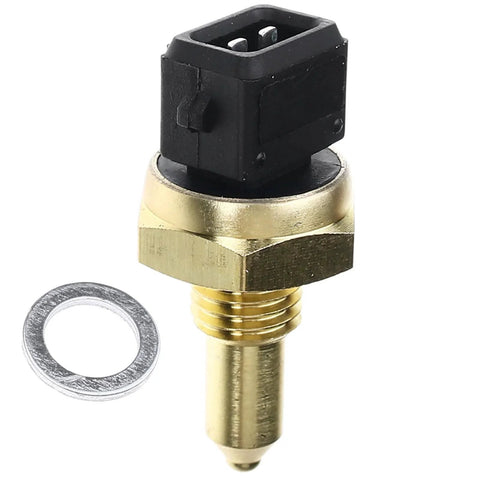 Premium Coolant Temperature Sensor Direct Fit For BMW 128i 135i 228i 320i 325i 328i 428i 435i 528i 535i 550i 640i 740i 750i 760Li X1 X3 X4 X5 X6 Z3 Z4 M5 M6 And Land Rover Freelander APremium brass sensor with connector