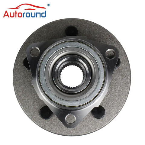 Front Wheel Hub And Bearing Assembly Replacement For 1997 To 2000 Ford F 150 4x4 5 Lug 2 Wheel ABS Direct Fit With Sealed Bearings And Durable Steel Construction Ready To Install