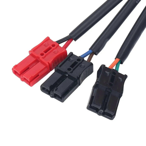 Electric Wheelchair Controller With Smooth Speed Change And Easy Install Works With Most Wheelchairs Stable Electromagnetic Brake System For Safe Parking And Anti Skid Stops Quick Replacement For Disabled Comfort On The Go connectors