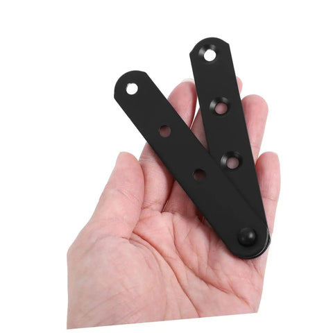 4 Pack Stainless Steel Concealed Hinges For Doors And Windows Hidden Cabinet Hinges With High Load Capacity Durable Metal Brackets