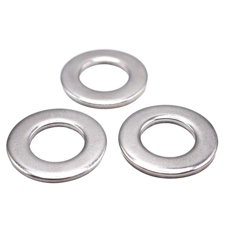 Kinhon Rock M5×10×1mm flat washers, 3 pcs, 304 stainless steel