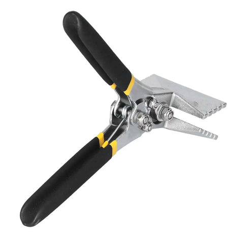 Hand Seamer Pliers for Sheet Metal and Plate Bending Multi Function Metalworking Tool With Non Slip Grip, side view, vanadium steel