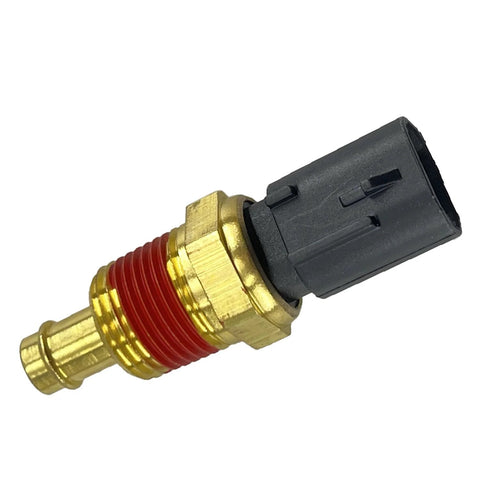 WEITARI engine coolant temperature sensor with brass threaded body, red seal, and black plastic connector.