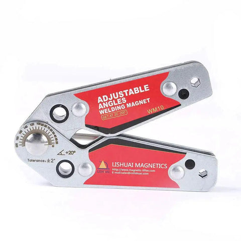 Adjustable Angle Welding Magnet Clamp for Precise Welding and Fabrication Projects 20 to 200 Degrees Fast Setup with Built-in Hex Wrench