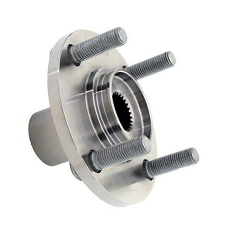 4 Pcs Front Wheel Bearing And Hub Assembly Replacement For Mitsubishi Lancer ES 2.0L And Mirage DE LS 1.8L 1.5L 2000 2001 2002 2003 2004 2005 Direct Fit Plug And Play Kit Include 2 Bearings For Easy Install And Long Lasting Performance, close-up view of hub assembly part