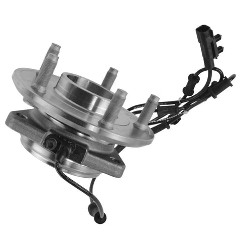 2Pc Front Wheel Bearing Hubs Assembly For Jeep Wrangler 2011-2017 And 2018 JK, Front Left And Right, 5 Lug, ABS Sensor Wire, Triangular Flange