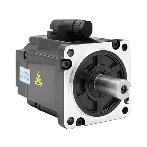 Front view of Low Voltage 36V DC Servo Motor With 200W Power And 1024 Line Encoder For 3D Printers