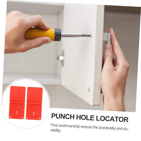 Carpentry Hinge Positioning Tool Set Pro Grade With Adjustable Hole Locator For Cabinet Doors Precise Angle Drilling 2 Pack Hinge Locator