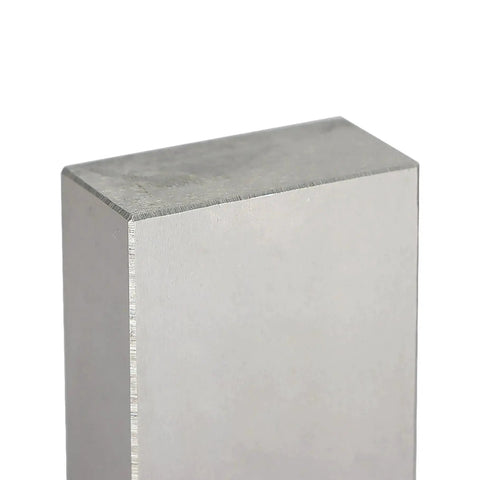Close-up of Precision Ground 1x2x3 Inch Machinist Setup Blocks No Holes Matched Pair Hardened Steel Ground On All Sides For 0.0002 Inch Accuracy