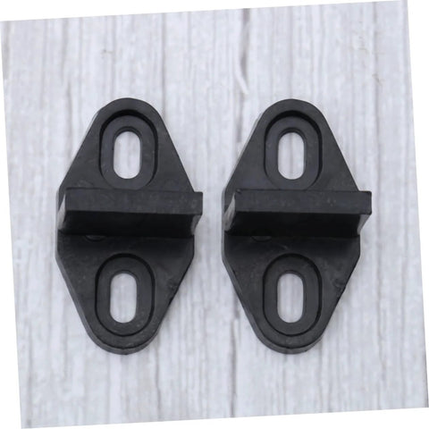 Sliding Barn Door Floor Guide With Ground Mount Carbon Steel Roller Guide Double Wheel Bearing System For Smooth Glide Adjustable Width Fits Various Door Gaps DIY Door Hardware For Your Home Renos, front view