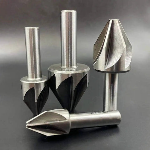Carbide Chamfer End Mill 60 Degrees With 6 To 8 Flute Deburring Cutter For CNC Router