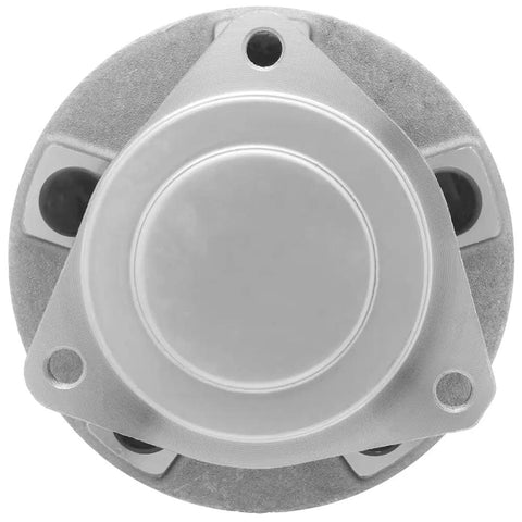 Front view of Front Wheel Bearing Hub Assembly Plug And Play Replacement For 2012-2018 Chrysler 300, 2012-2018 Dodge Challenger, 2012-2018 Dodge Charger Front Driver Or Passenger Side Easy Install OEM Quality