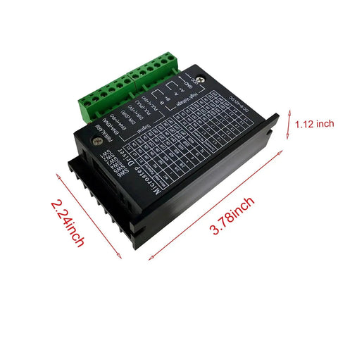 Single unit from Two Pack TB6600 Stepper Motor Driver Kit 4A 9 To 42V With 32 Subdivision for Nema 17 and 23 Motors