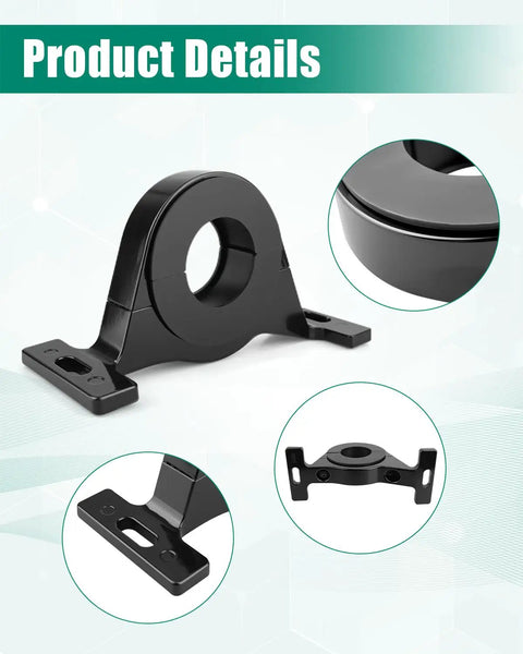 Center Bearing Drive Shaft Support For Dodge Charger Challenger And Chrysler 300 Scat Pack Hellcat 394 RWD And AWD V6 And V8 All Trims Replacement For 3180-31 986-031 52123980AD, featuring black metal support structure