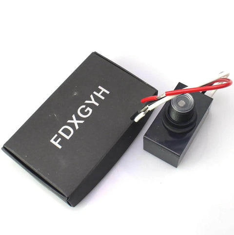 Outdoor Dusk To Dawn Sensor Switch For Lamps And Post Lights with weatherproof casing and copper conductor near FDXGYH box