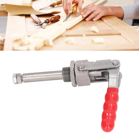 Beefy Heavy Duty Toggle Clamp With 66.8Mm Stroke And 180 Degree Push Pull Action, Delivers 701Lb Holding Power, quick release handle