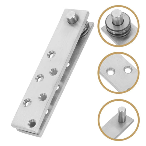 Heavy Duty Stainless Steel Pivot Hinge For Hidden Doors Concealed Door Hardware For Secret Bookcase Installations Seamless Rotation