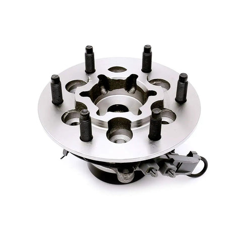 Front Left Wheel Bearing Hub Assembly Fits 2004 To 2008 GMC Canyon And 2006 To 2008 Chevy Colorado 2WD Z71 Off Road Chassis With ABS 6 Lug Replacement Hub Bearing