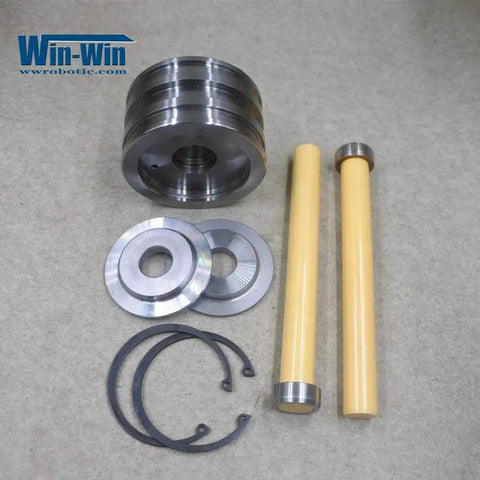 Waterjet Piston Assembly Spare Parts For 60k ESL Intensifier Pump Includes Ceramic Plungers 010253-1 Plunger Retainers 007029-1