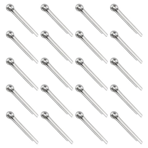 Heavy Duty Stainless Steel M4 50mm Propeller Cotter Pins Pack Of 20 For Outboard Motors Fits Yamaha F150 F200 F300 Suzuki DF140A
