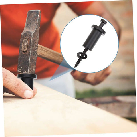 Adjustable Sliding Barn Door Hardware Kit With Carbon Steel Track, Spacers And Tension Bolts, DIY Friendly installation detail