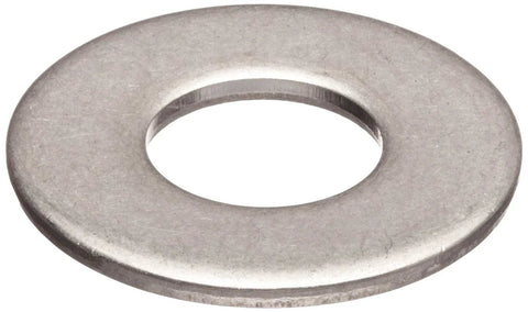 Flat washer, 316 stainless steel, plain finish, 2 in OD, 1-1/16 in ID, 0.125 in thick, pack of 5