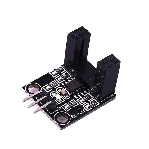 LM393 Correlation Photoelectric Sensor Opposite Type Infrared Count Sensor, 10mm Optical Slot, Industrial DIY Component