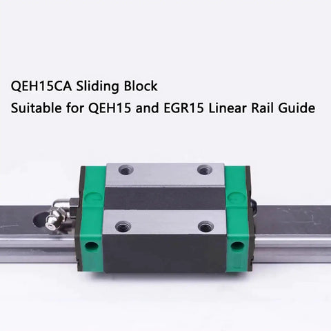 Beefy Linear Rail Carriage Block Bearing Steel Square Slide Carriage Slider For QEH15 And EGR15 Linear Rail Guide