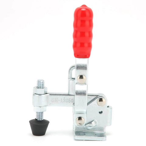 Quick Release Toggle Clamp For Drill Press And Woodworking Jigs And Fixtures Vertical Clamp For Precise Hands Free Setup And Welding Tasks
