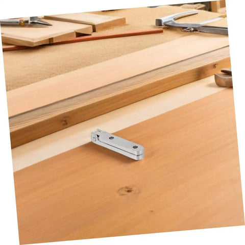 Installed 12 Pcs Zinc Alloy Jewelry Box Hinges 30x30x6mm Miniature 90 Degree Small Decorative Hinges on wooden cabinet door
