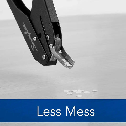 One Hole Paper Punch With 20 Sheet Capacity Low Effort Plier Design All Metal Durable Black And Silver Finish Easy Grip Desk Office Tool